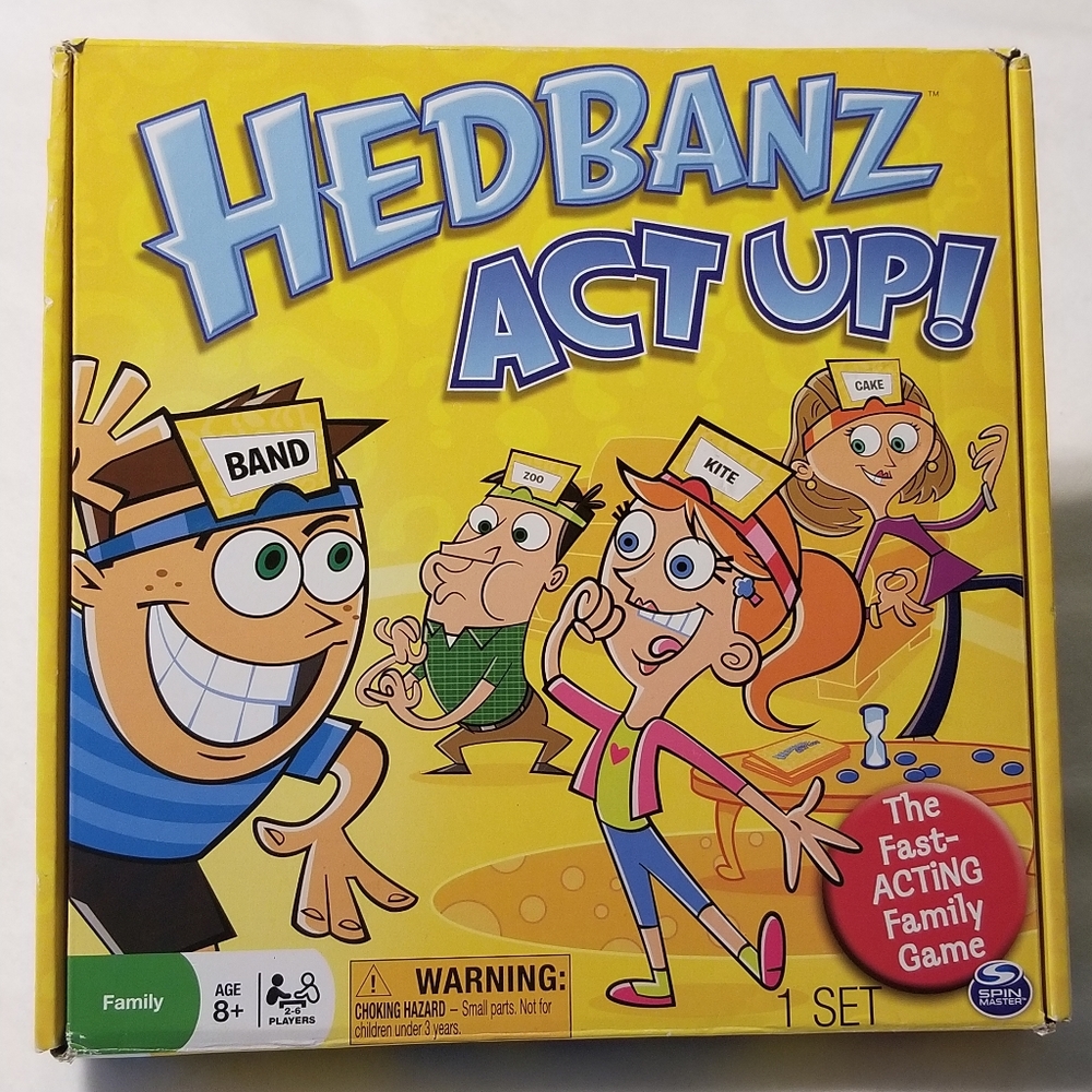 Spin Master Game HedBanz Act Up!